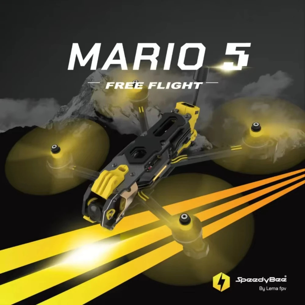 Drone Kit Fpv - Kit de Quadro Speedybee Mario 5
